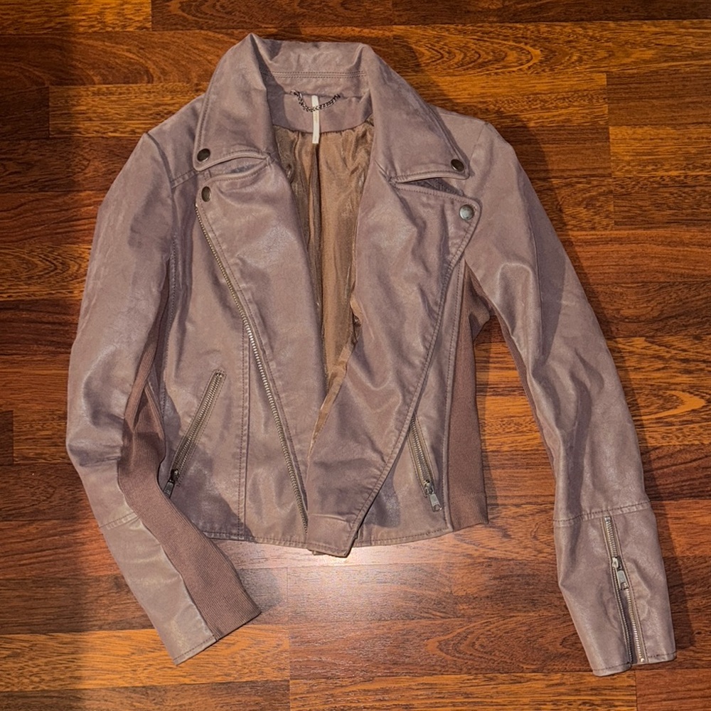 Free People | Leather Jacket